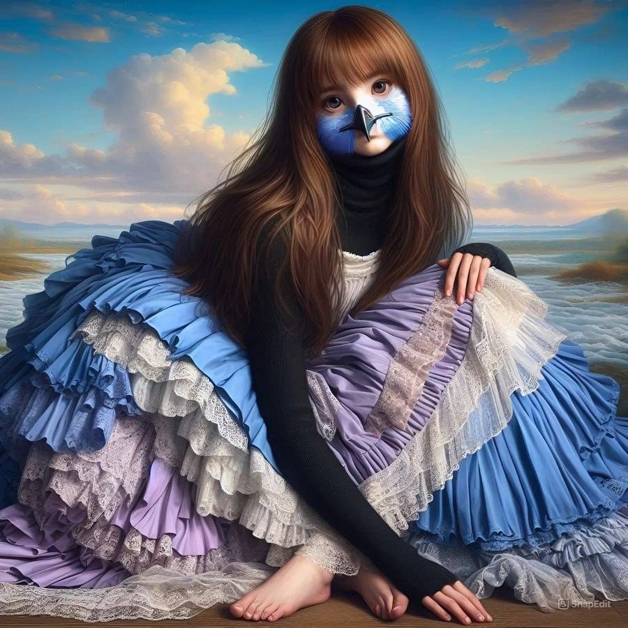 Sin título I, digital art by Araceli Carrión — Magical and Fantastic Realism
